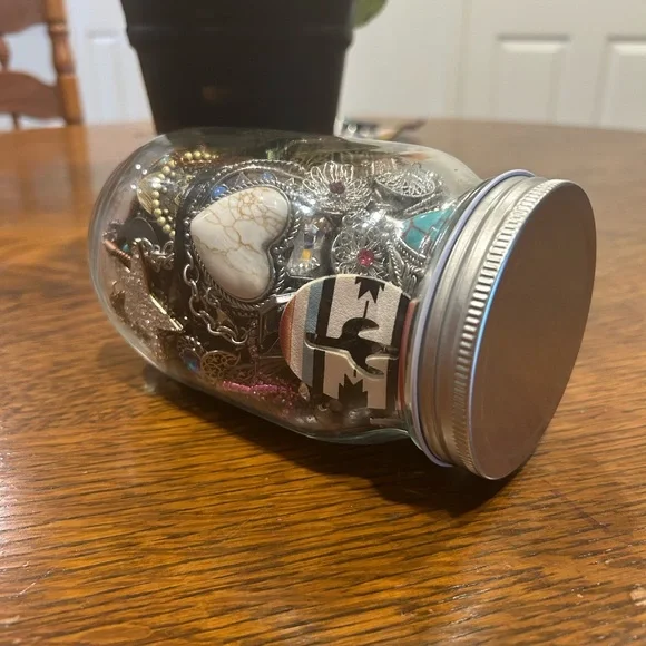 Jewelry jar.